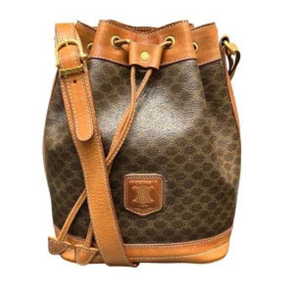 Celine Macadam drawstring bag shoulder